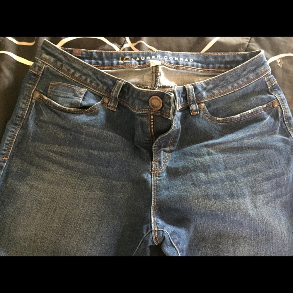 Dark wash jeans